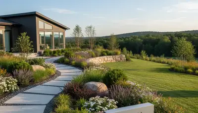 Buffalo, NY landscaping team providing professional lawn care and outdoor maintenance services