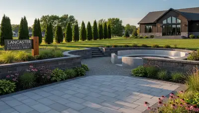 Landscaping crew serving Buffalo, NY, providing professional lawn and garden care