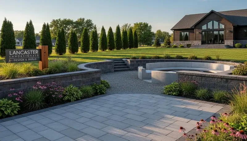 Landscaping crew serving Buffalo, NY, providing professional lawn and garden care